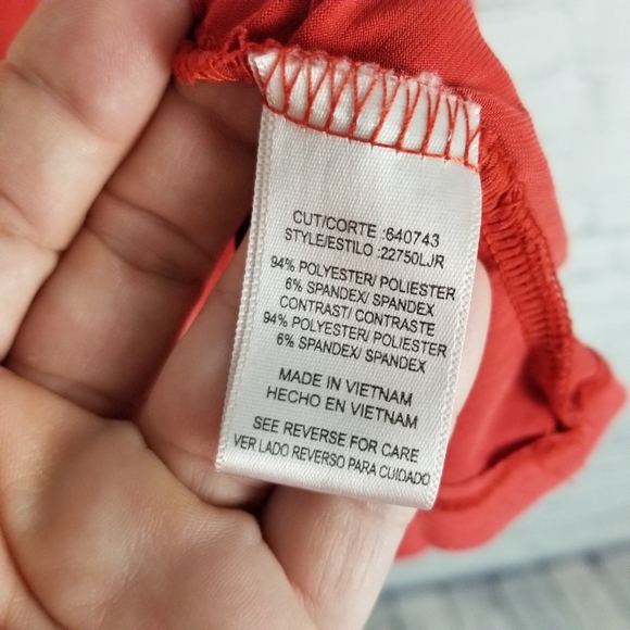 Maternity ruched ruffle eyelet detail blouse - Picture 6 of 7